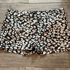H&M Animal Print Shorts, Size 10